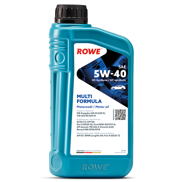 ROWE HIGHTEC MULTI FORMULA SAE 5W-40 1L