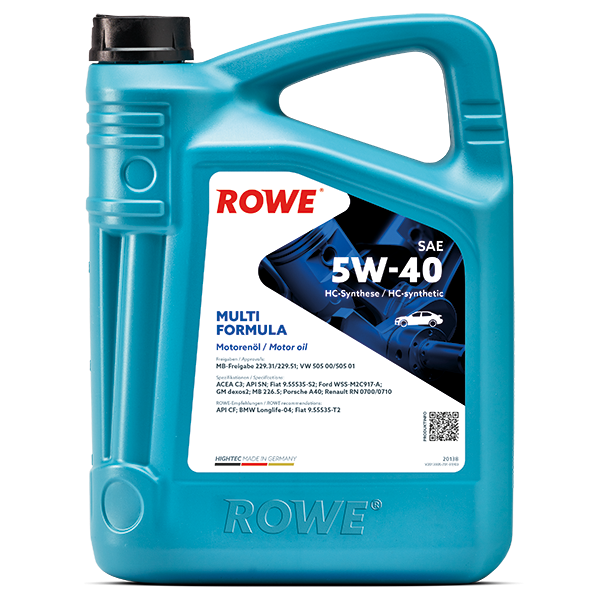 ROWE HIGHTEC MULTI FORMULA SAE 5W-40 5L