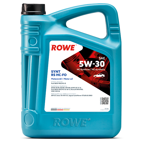 ROWE HIGHTEC SYNT RS SAE 5W-30 HC-FO 5L