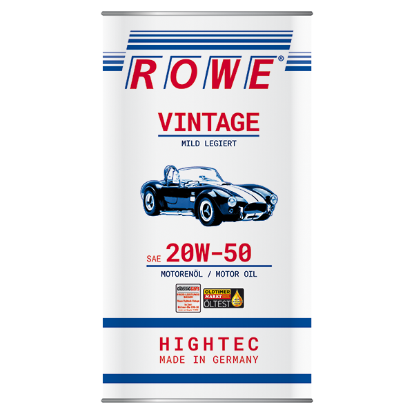 ROWE HIGHTEC VINTAGE SAE 20W-50 MILD LEGIERT 5L