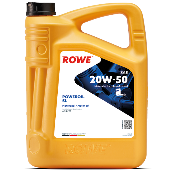 ROWE HIGHTEC POWEROIL SL SAE 20W-50 5L