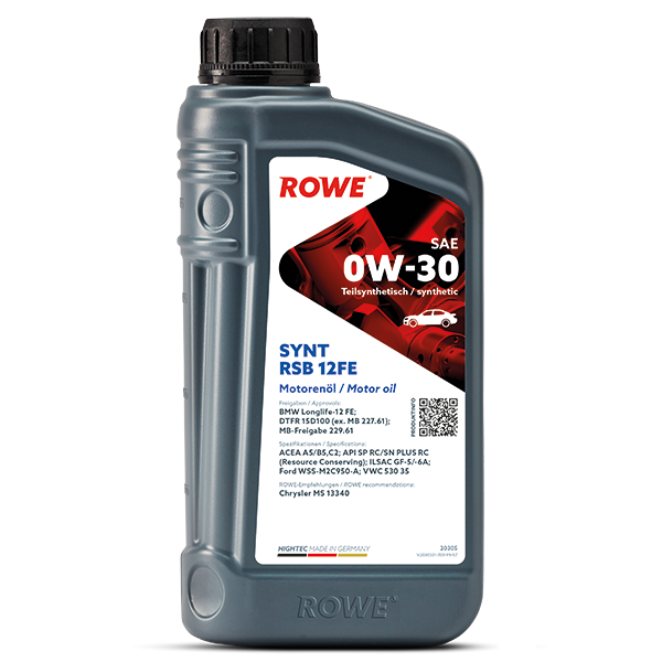 ROWE HIGHTEC SYNT RSB 12FE SAE 0W-30 1L