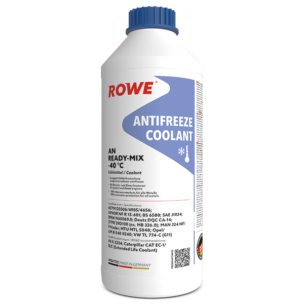 ROWE HIGHTEC ANTIFREEZE COOLANT AN READY-MIX -40°C 1.5L