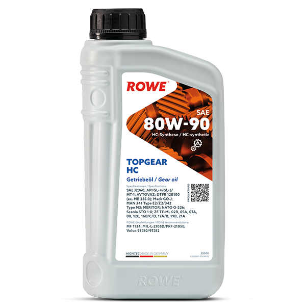 ROWE HIGHTEC TOPGEAR SAE 80W-90 HC 1L