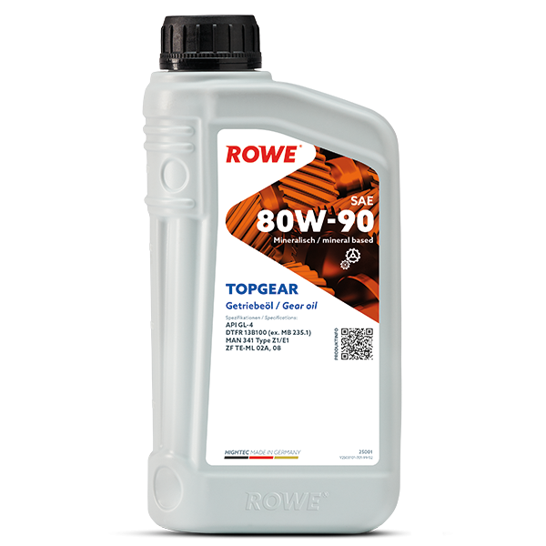 ROWE HIGHTEC TOPGEAR SAE 80W-90 1L