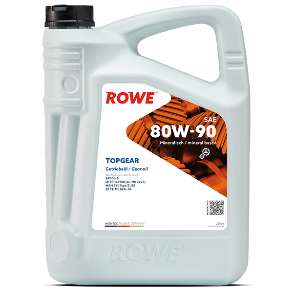 ROWE HIGHTEC TOPGEAR SAE 80W-90 5L
