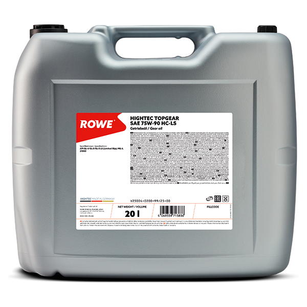 ROWE HIGHTEC TOPGEAR SAE 75W-90 HC-LS 20L