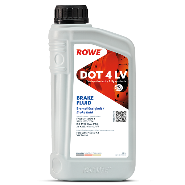 ROWE HIGHTEC BRAKE FLUID DOT 4 LV 1L