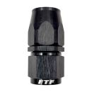 FTF Hose End Reusable  Straight An6 - Black image 1