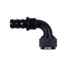 FTF Hose End Push On 90° An12 Black image 1
