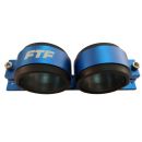 FTF Pump Bracket Double - Id 61mm Blue image 1