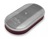HOLLEY VINTAGE SERIES OVAL AIR CLEANER - NATURAL CAST