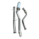 GD6 TOYOTA HILUX 76MM - 63MM DOWN PIPE - 76MM SYSTEM image 1