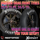 Hoosier Drag Front Tyres 23/5-15 vs. 24/5-15: Which One Is Right for Your Setup?