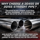 Why Choose a 304SS or 201SS Straight Pipe?