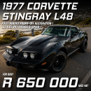 1977 Corvette Stingray L48 – Fully Rebuilt Frame-Off Restoration | LS2 6.0L V8 | Tremec 6-Speed