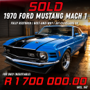 1970 Ford Mustang Mach 1 – A Fully Restored American Muscle Icon