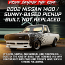 2002 Nissan 1400 / Sunny-Based Pickup — Built, Not Replaced