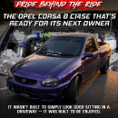 Pride Behind The Ride: The Opel Corsa B C14SE That’s Ready for Its Next Owner