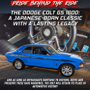 The Dodge Colt GS 1600: A Japanese-Born Classic with a Lasting Legacy