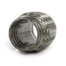RF 63mm x 150mm Interlocking Stainless Flex Pipe – Braided Outer