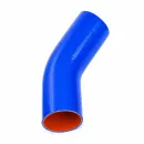 RF 35mm 45° Silicone Hose Bend – Blue, 4-Ply 5mm, 150mm Legs