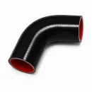 RF 89mm 90° Silicone Hose Bend – Black, 4-Ply 5mm, 150mm Legs