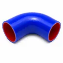 RF 63mm to 51mm 90° Silicone Reducer Elbow – Blue, 4-Ply 5mm