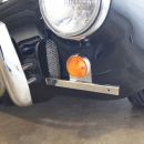 Backdraft Number Plate Holder Stainless Steel Front