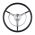 American Retro 1956-57 Ford Thunderbird 15" Steering Wheel image 2