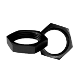 FTF Bulkhead Nut An8 - Black image 1