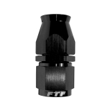  FTF Black Hose End Straight An3 For Teflon Hose image 1