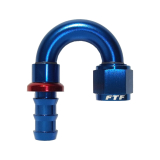 FTF Hose End Swivel Push On 180° An8 image 1