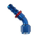 FTF Hose End Swivel Push On 45° An4 image 1