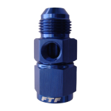 FTF Adapter Straight An6 Male To Female - 1/8"npt Port image 1