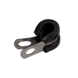 HOSE CLAMP 8MM X 12MM B/WIDTH RUBBER LINED BULK image 1