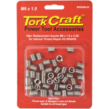 Tork Craft Thread Repair Kit M6 X 1.0 X 2.0d Repl. X50 Inserts For Nr5006 image 1