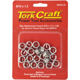 Tork Craft Thread Repair Kit M10 X 1.5 X 1.0d Repl. Inserts For Nr5010 image 1