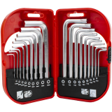 18PC COMBO HEX KEY CHROME VANADIUM SET image 1