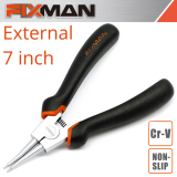 FIXMAN STRAIGHT EXTERNAL CIRCLIP PLIERS 7/175MM image 1