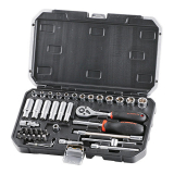 FIXMAN SOCKET DRIVE SET 42PC  X 1/4 image 1
