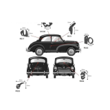 Rubber Kits - Morris Minor 1000 - 4 Door image 1