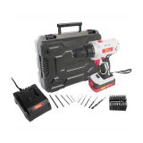 DRILL DRIVER DD10 20V 10MM 35NM 2.0 AH BAT STD CHARG 44 PCS ACC image 1
