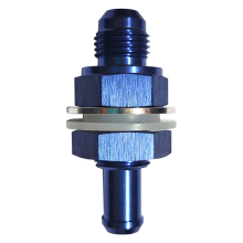 FTF Fuel Cell Fitting An6 To 3/8" Barbeded image 1