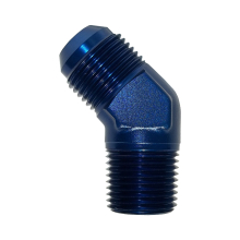 FTF Adapter  Male 45° An4  To 1/8" Npt image 1