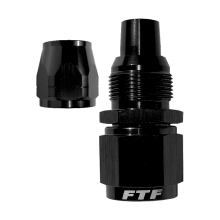 FTF Black Hose End Cutter Style Straight An12 image 1