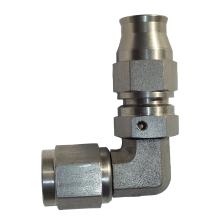 FTF 90° Banjo Ø10.2mm Crimp For An3 Teflon Hose image 1