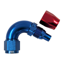 FTF Hose End One Piece Cutter Style Swivel 120° An6 image 1
