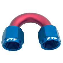 FTF Union Adapter 180° Female To Female AN 8 image 1