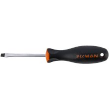 FIXMAN S/DRIVER SLOTTED 5.5X1X75MM CRV WITH ERGONOMIC HANDLE image 1